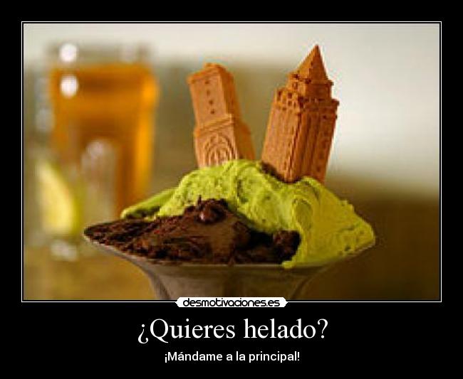 ¿Quieres helado? - 