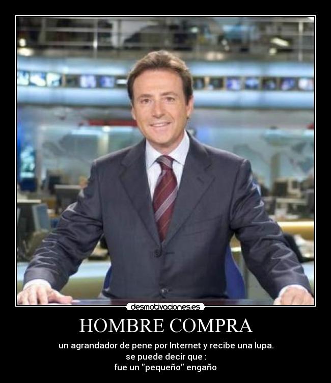 HOMBRE COMPRA - 