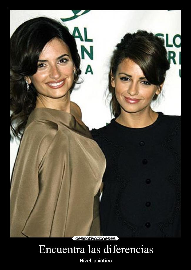 Encuentra las diferencias - Nivel: asiático