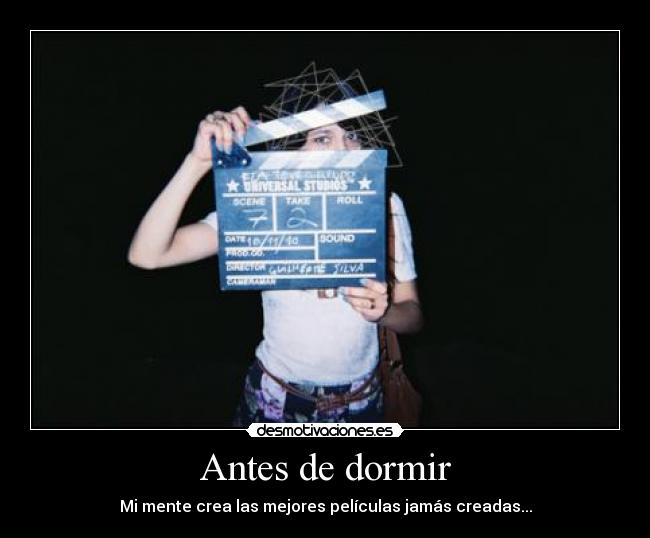 Antes de dormir - 