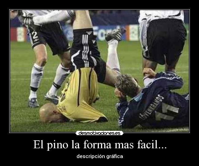 El pino la forma mas facil... - descripción gráfica