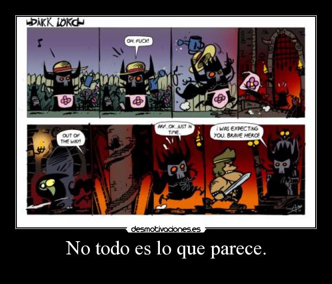 No todo es lo que parece. - 