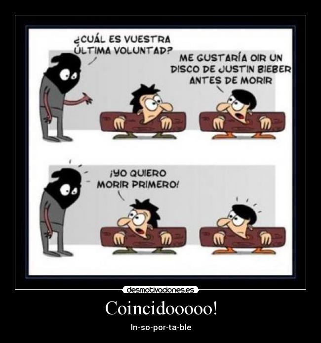 Coincidooooo! - In-so-por-ta-ble