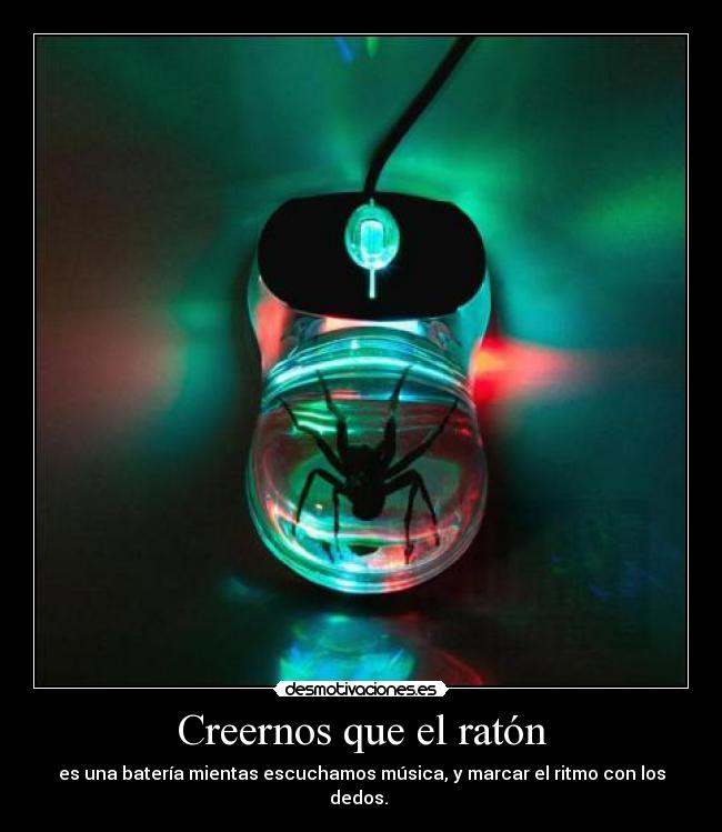 carteles musica raton desmotivaciones