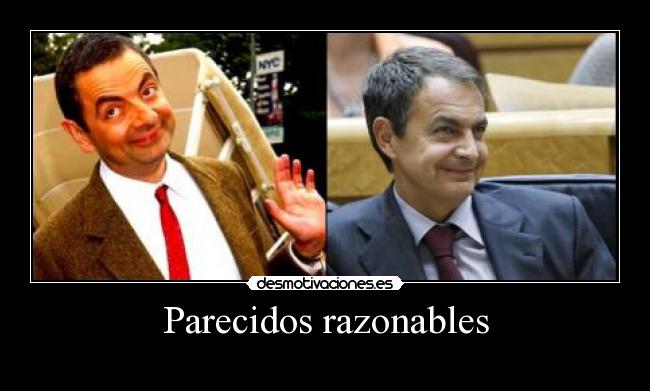 Parecidos razonables -