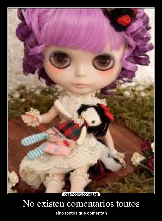 No existen comentarios tontos - sino tontos que comentan