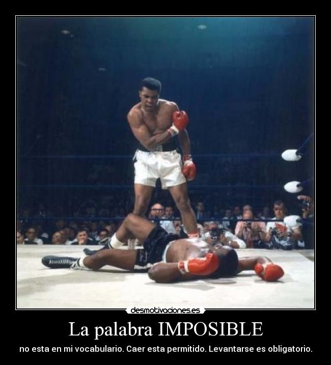 La palabra IMPOSIBLE - 