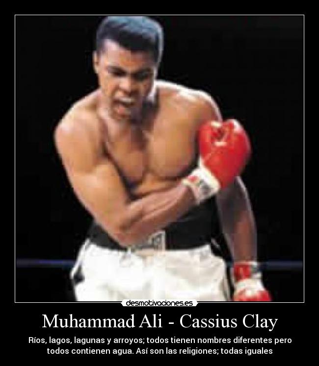 Muhammad Ali - Cassius Clay -