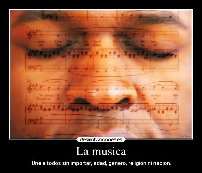 La musica -
