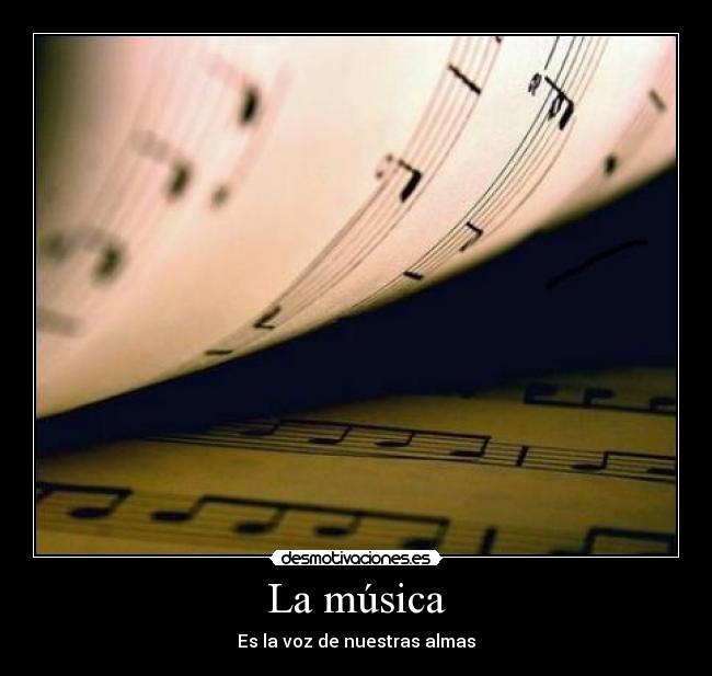 carteles musica musica voz nuestras almas desmotivaciones