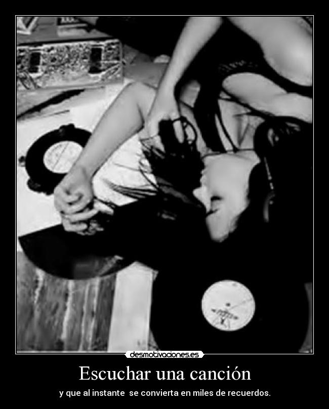Escuchar una canción - 