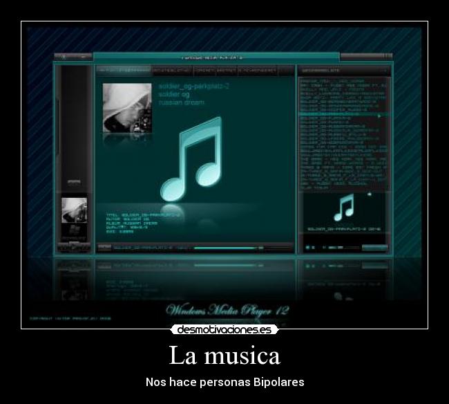 La musica - Nos hace personas Bipolares