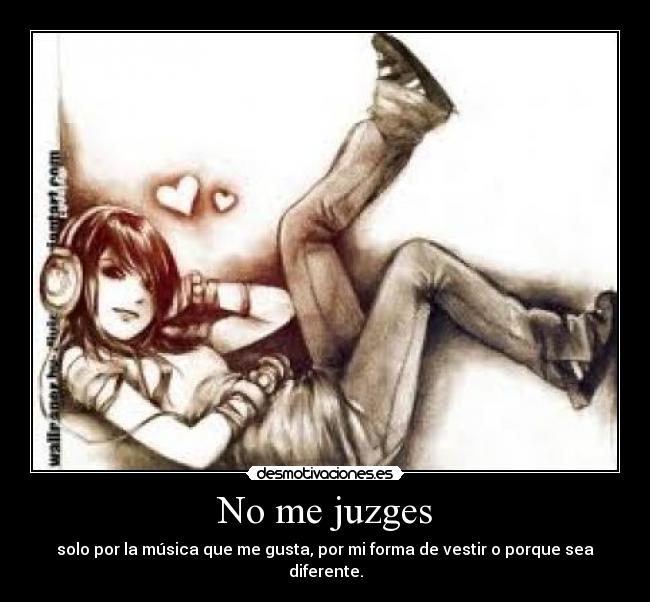 No me juzges - 