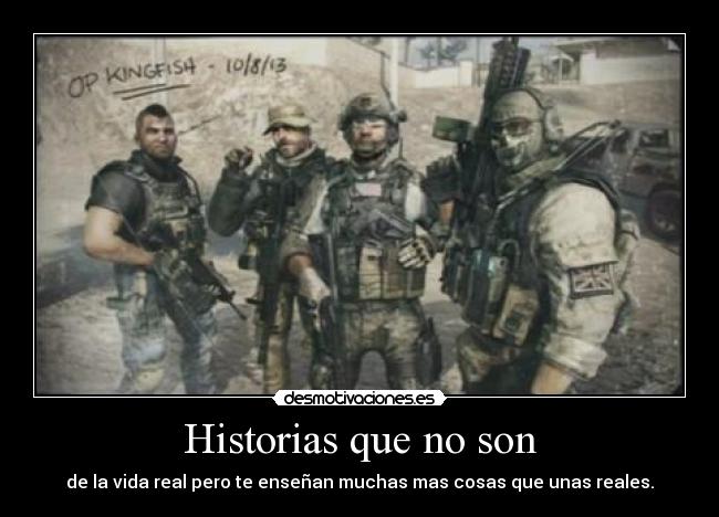 Historias que no son -