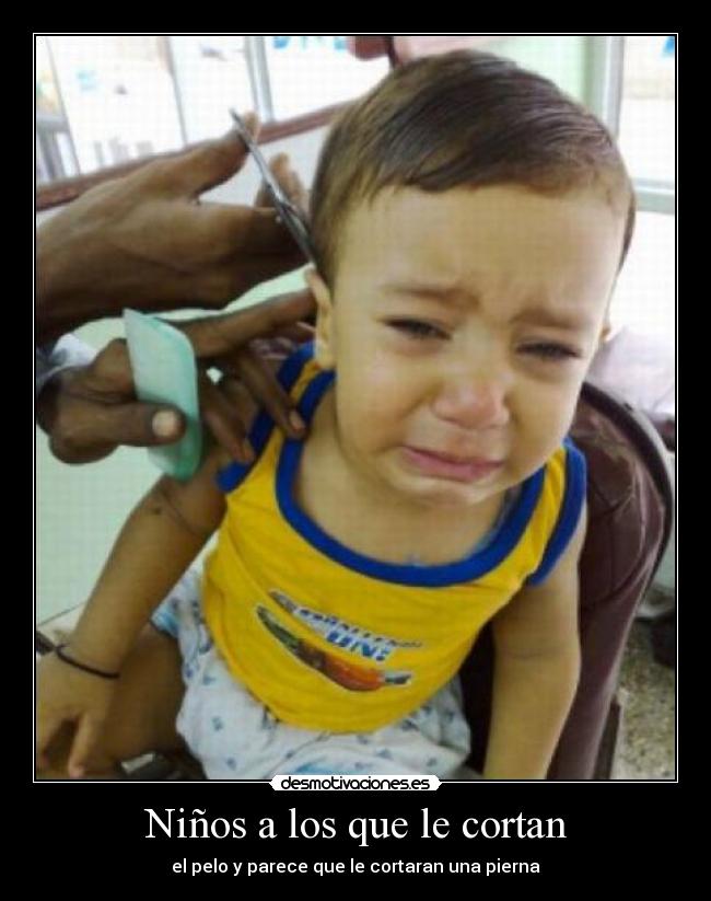 Niños a los que le cortan - 