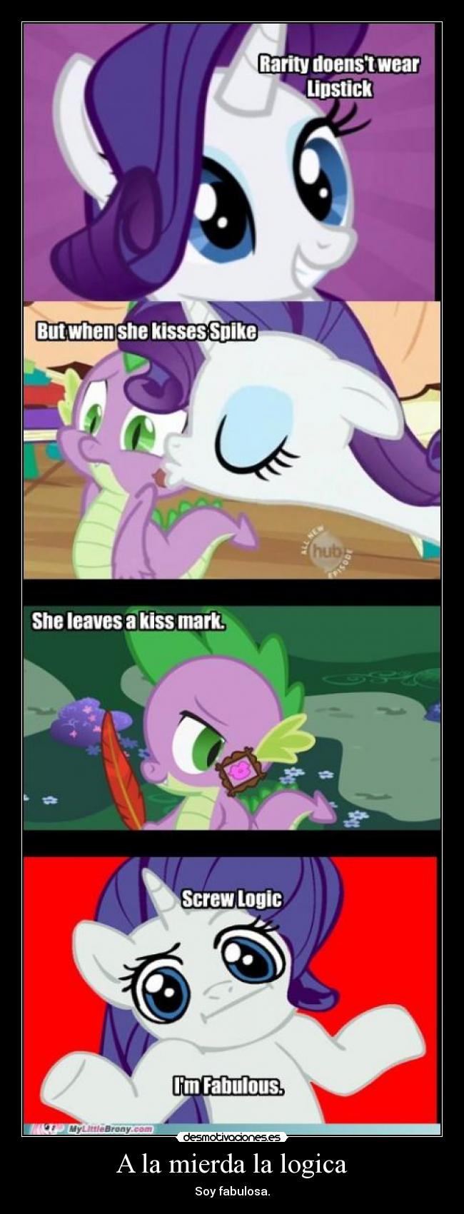 A la mierda la logica - Soy fabulosa.