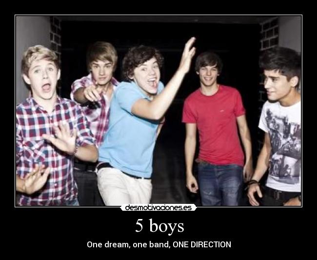 5 boys - 