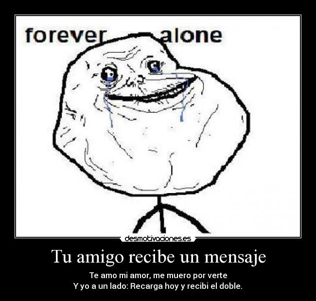 Tu amigo recibe un mensaje - 
