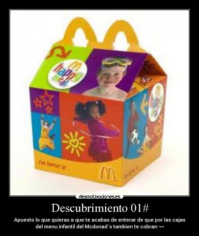 carteles descubrimientos desmotivaciones