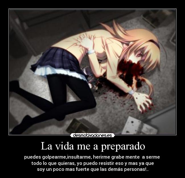 La vida me a preparado - 