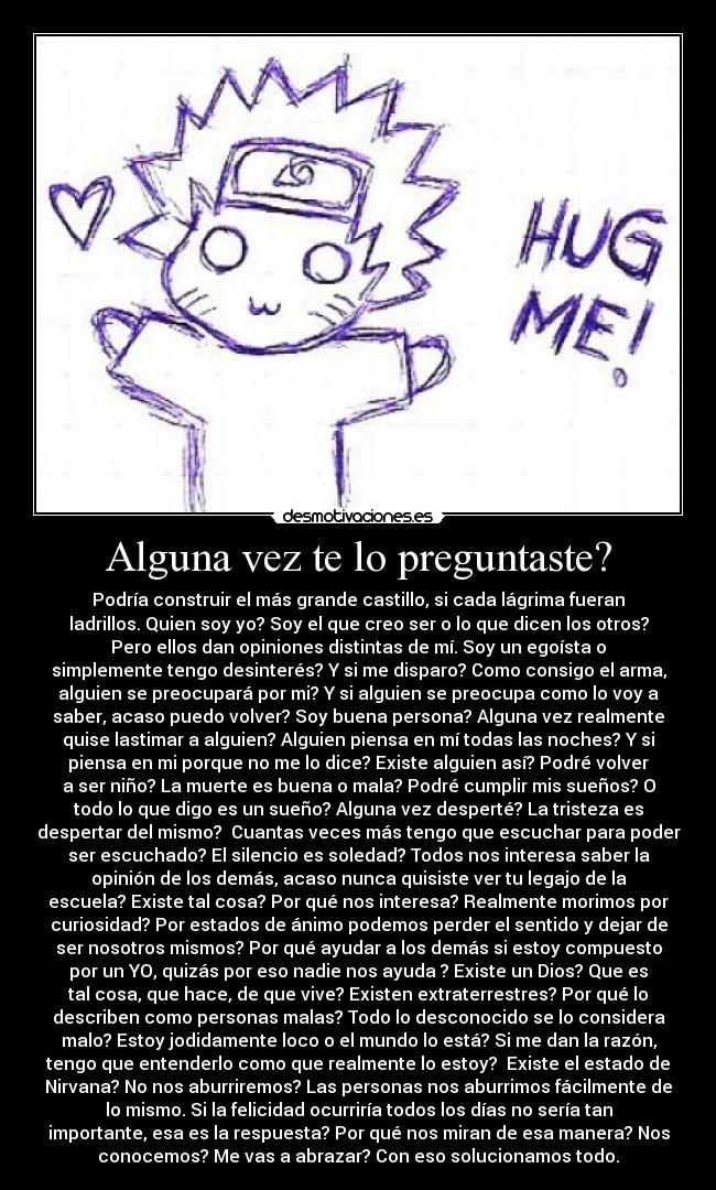 Alguna vez te lo preguntaste? - 