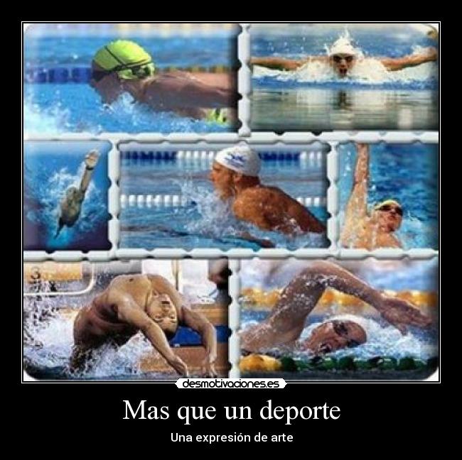 carteles natacion deporte vida desmotivaciones