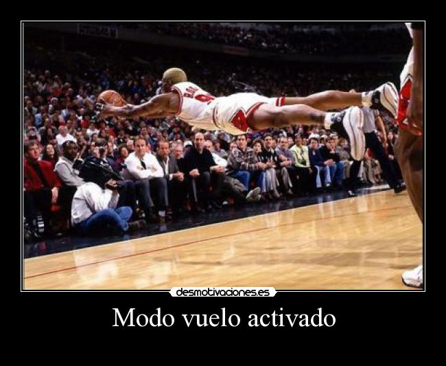 Modo vuelo activado -