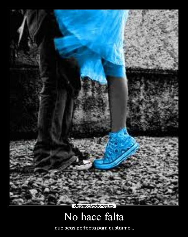 No hace falta -