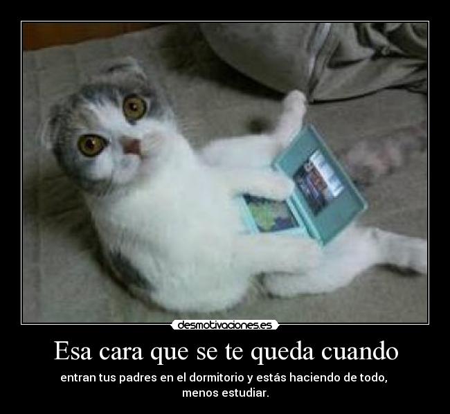 Esa cara que se te queda cuando - 