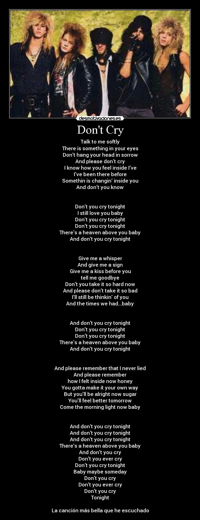 carteles dont cry desmotivaciones