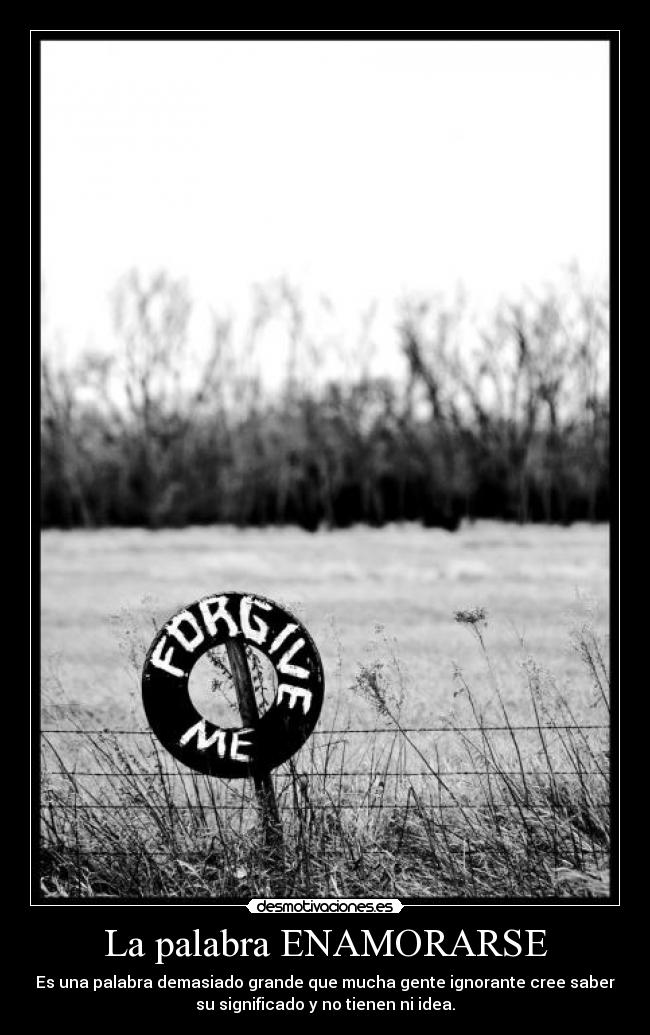 La palabra ENAMORARSE -