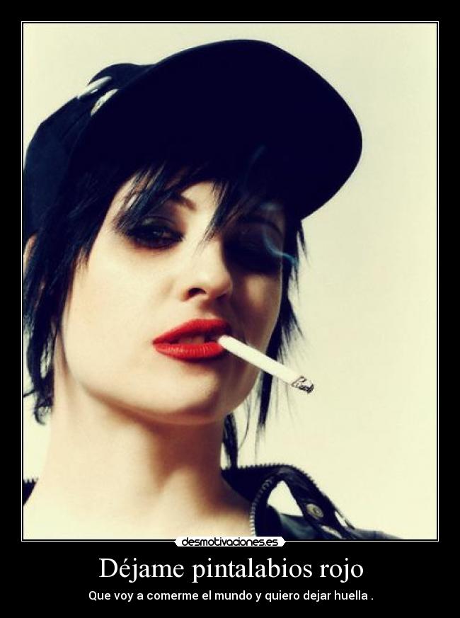Déjame pintalabios rojo - 