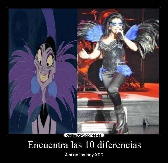 Encuentra las 10 diferencias -