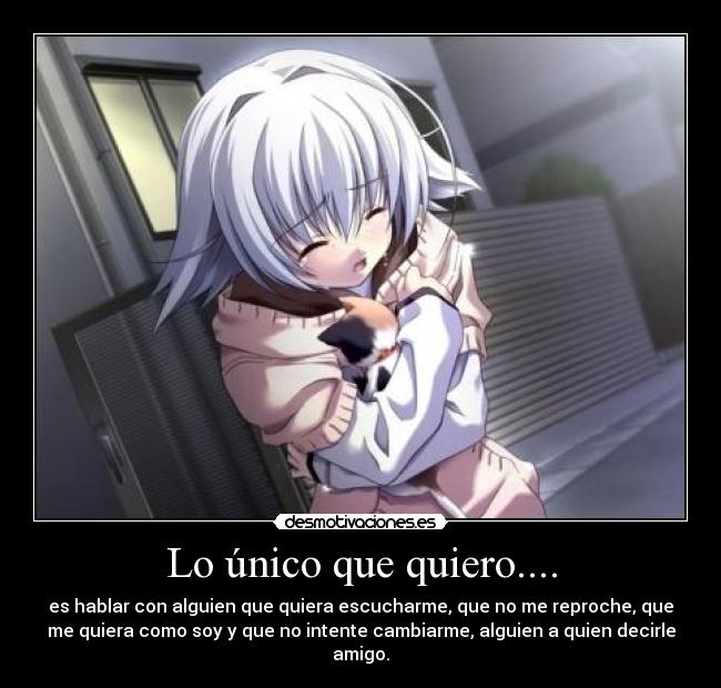 carteles senor llevame contigo querer amigo amistad neko anime desmotivaciones