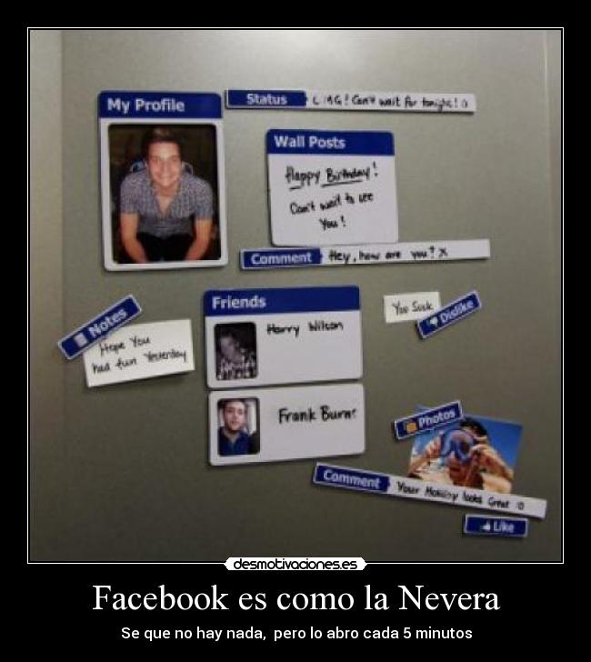 Facebook es como la Nevera -