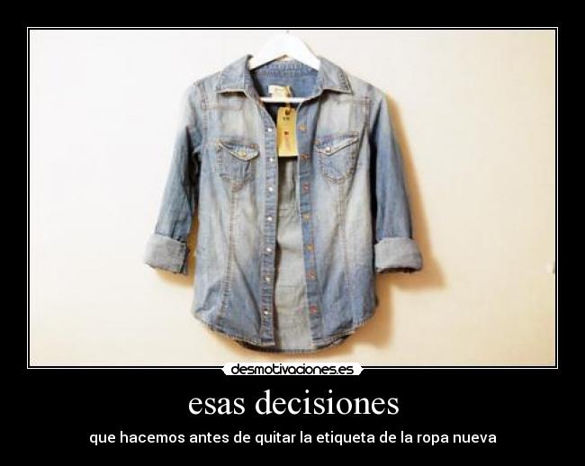 esas decisiones - 