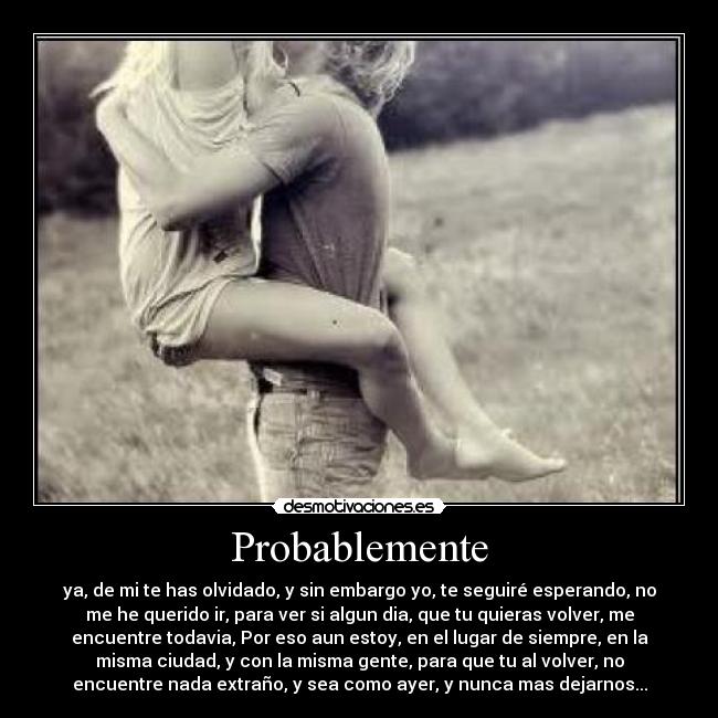 Probablemente Ya