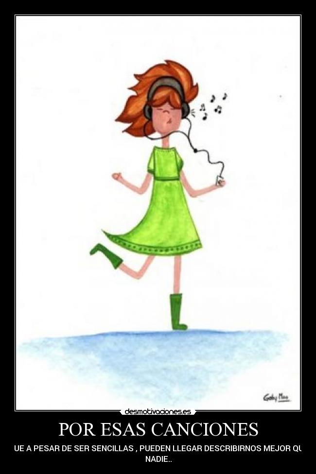 POR ESAS CANCIONES -