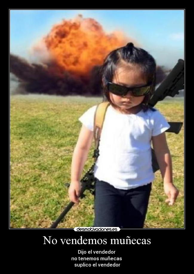 No vendemos muñecas -