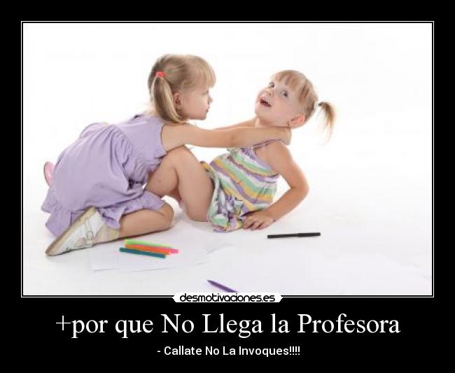 +por que No Llega la Profesora - 