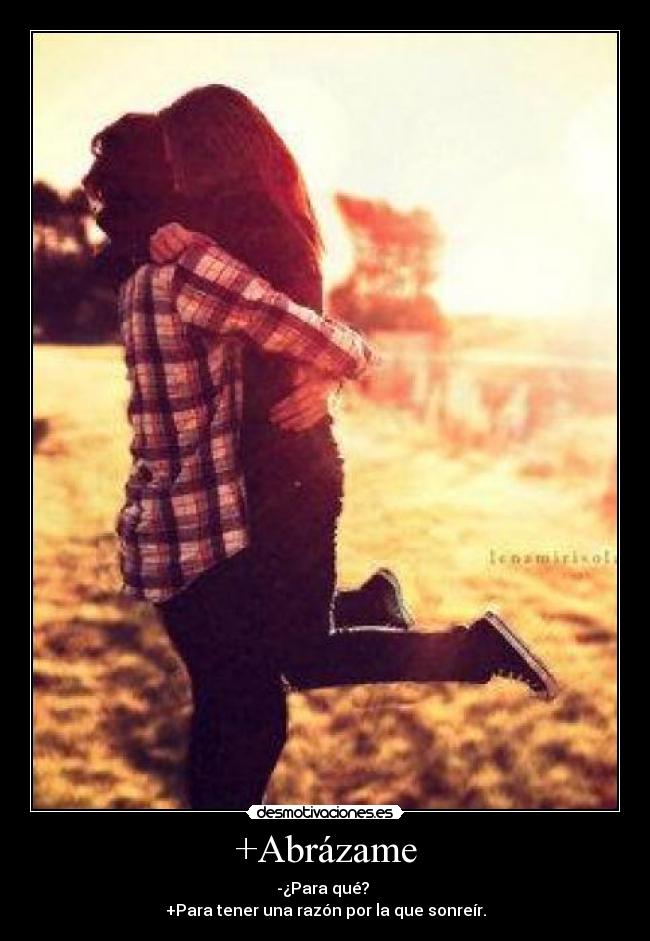 +Abrázame -