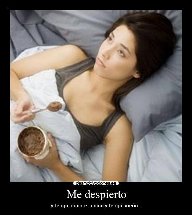 carteles comer hambre despertarse desmotivaciones