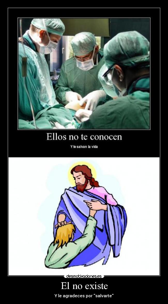 El no existe -