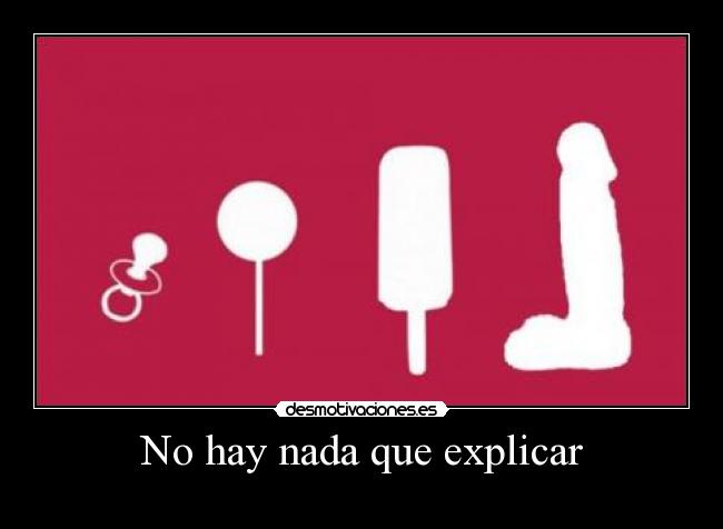No hay nada que explicar - 