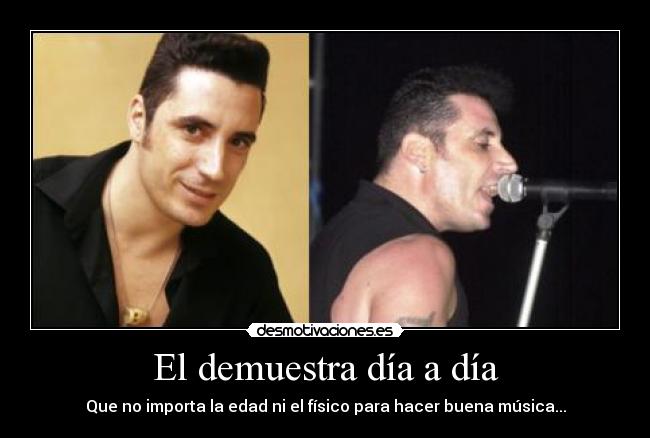 carteles loquillo grande rock and roll desmotivaciones