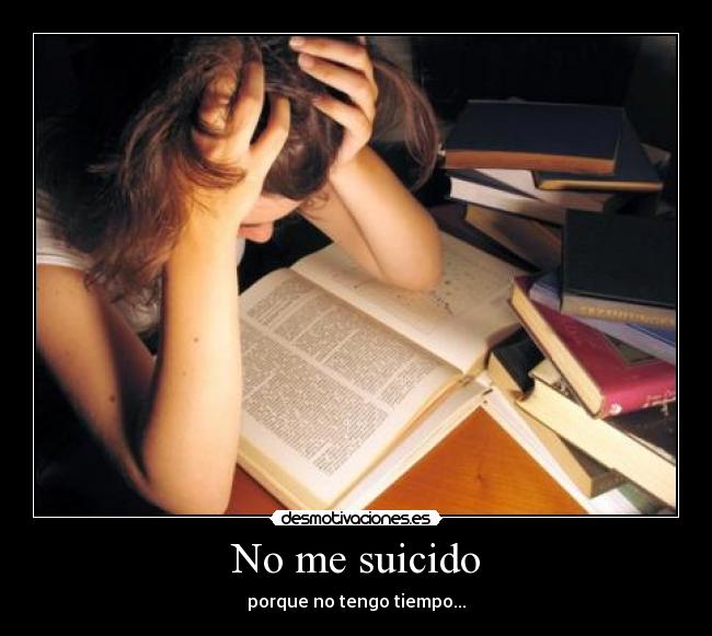 No me suicido -
