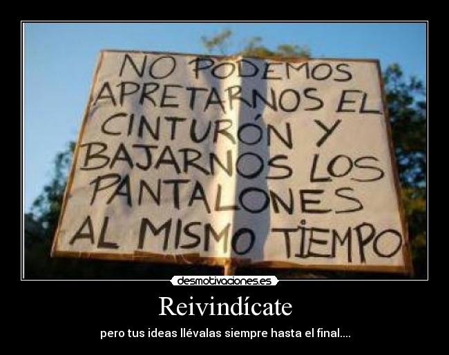 Reivindícate -