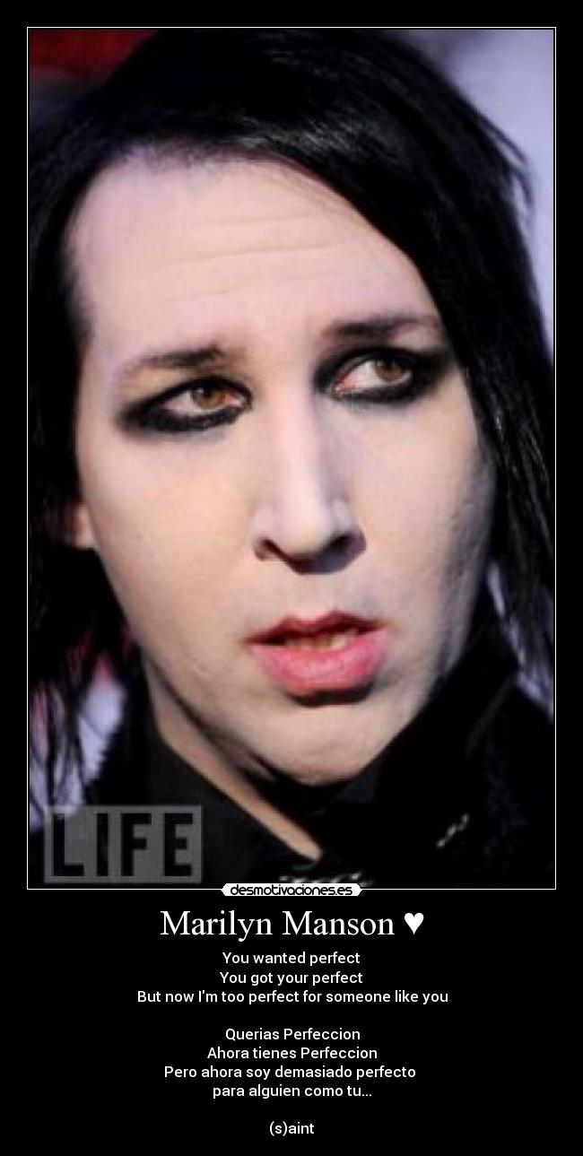 Marilyn Manson ♥ - 
