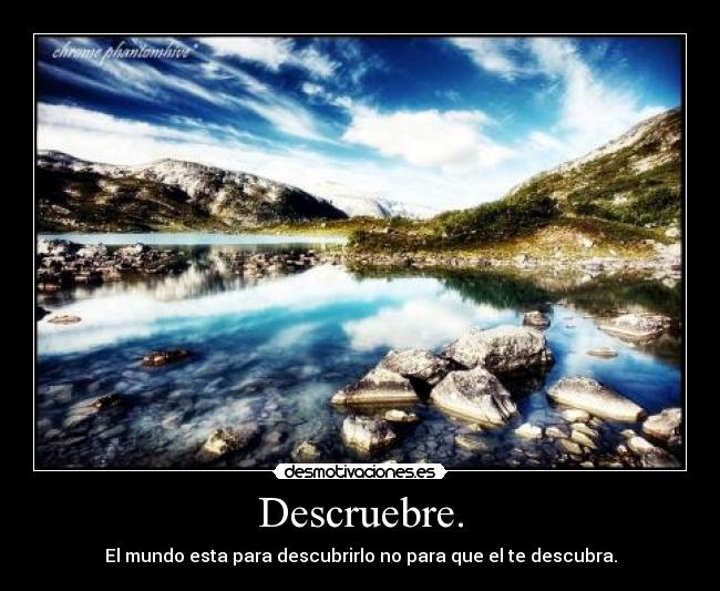 Descruebre. - 