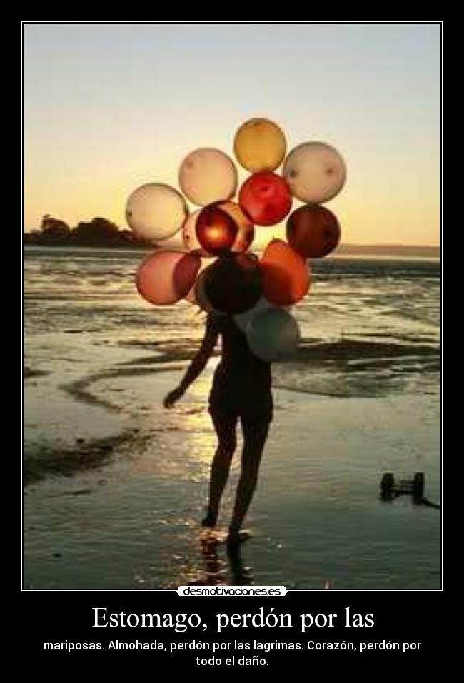 Estomago, perdón por las -